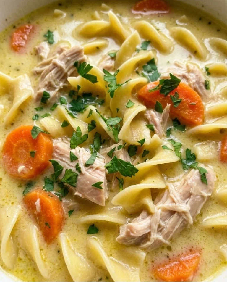 Creamy Chicken Noodle Soup