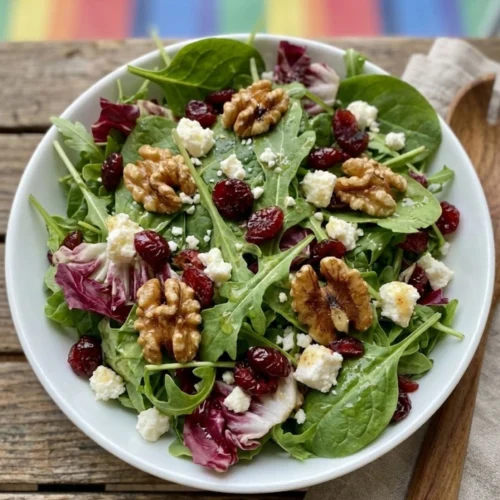 Cranberry and Walnut Salad
