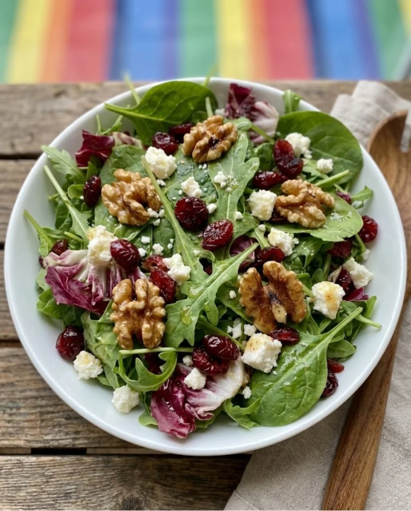 Cranberry and Walnut Salad
