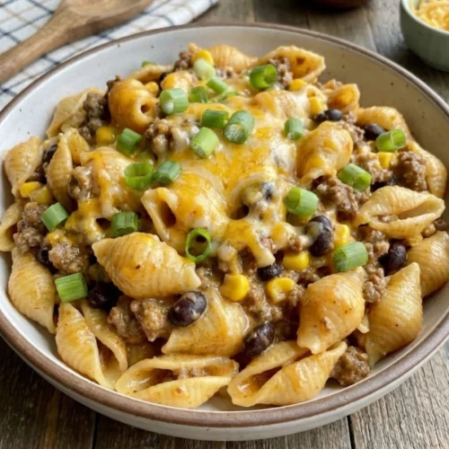Crock Pot Taco Pasta