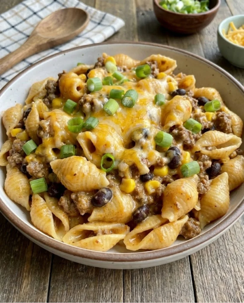 Crock Pot Taco Pasta