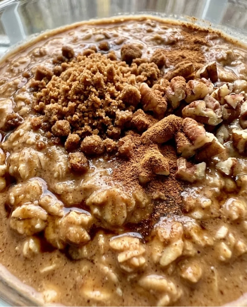 Gingerbread Overnight Oats