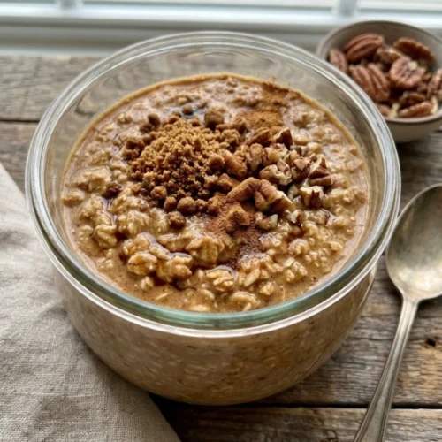 Gingerbread Overnight Oats