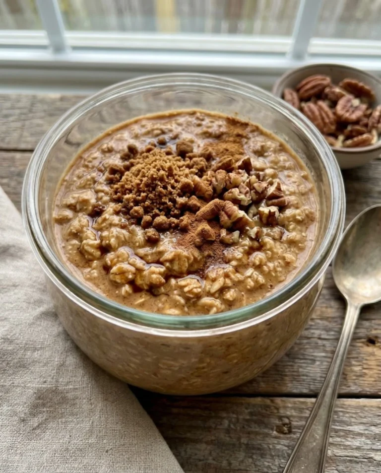 Gingerbread Overnight Oats
