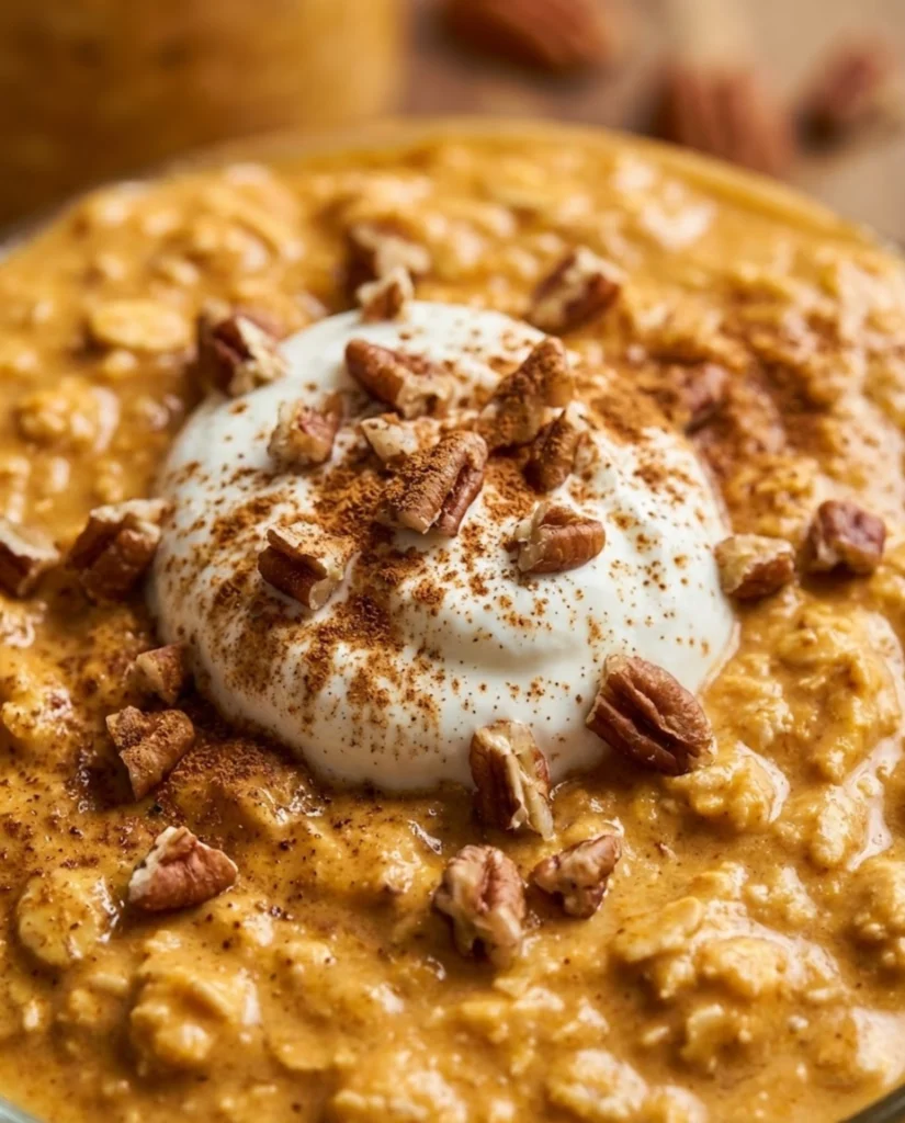 Pumpkin Pie Overnight Oats