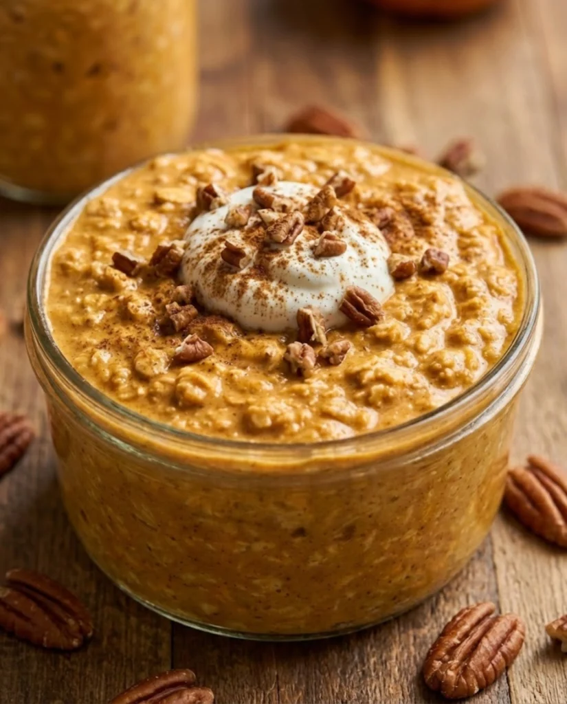 Pumpkin Pie Overnight Oats