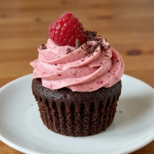 Chocolate Raspberry Cupcakes