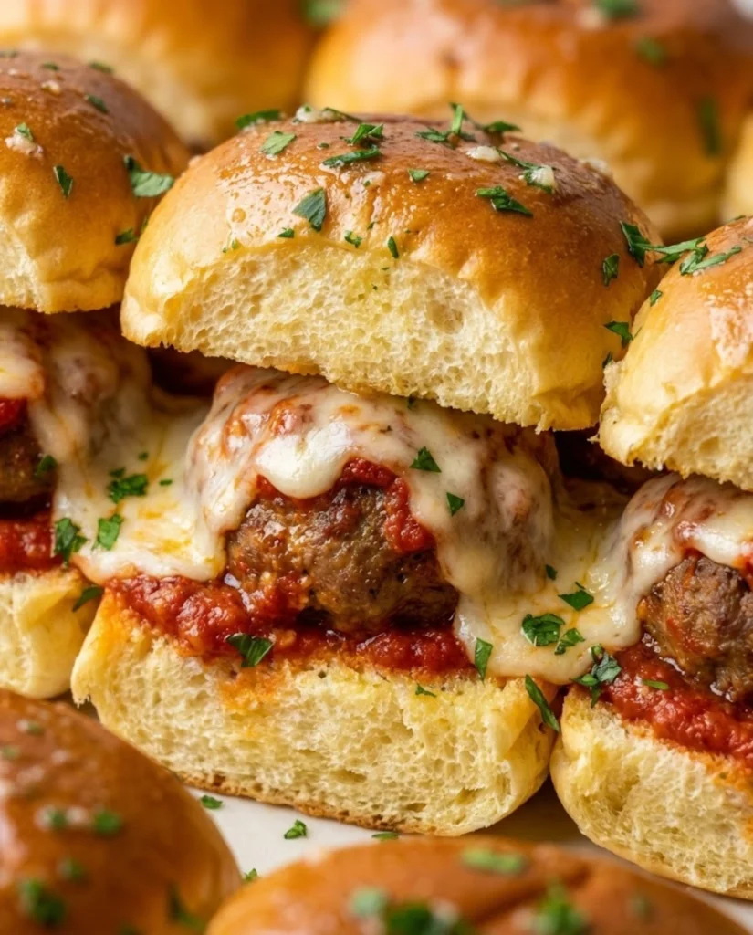 Mini Meatball Sliders