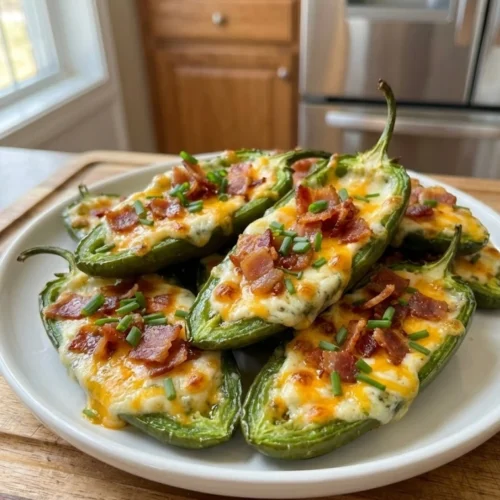 Stuffed Jalapeño Poppers