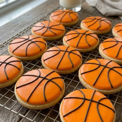 Slam Dunk Basketball Cookies