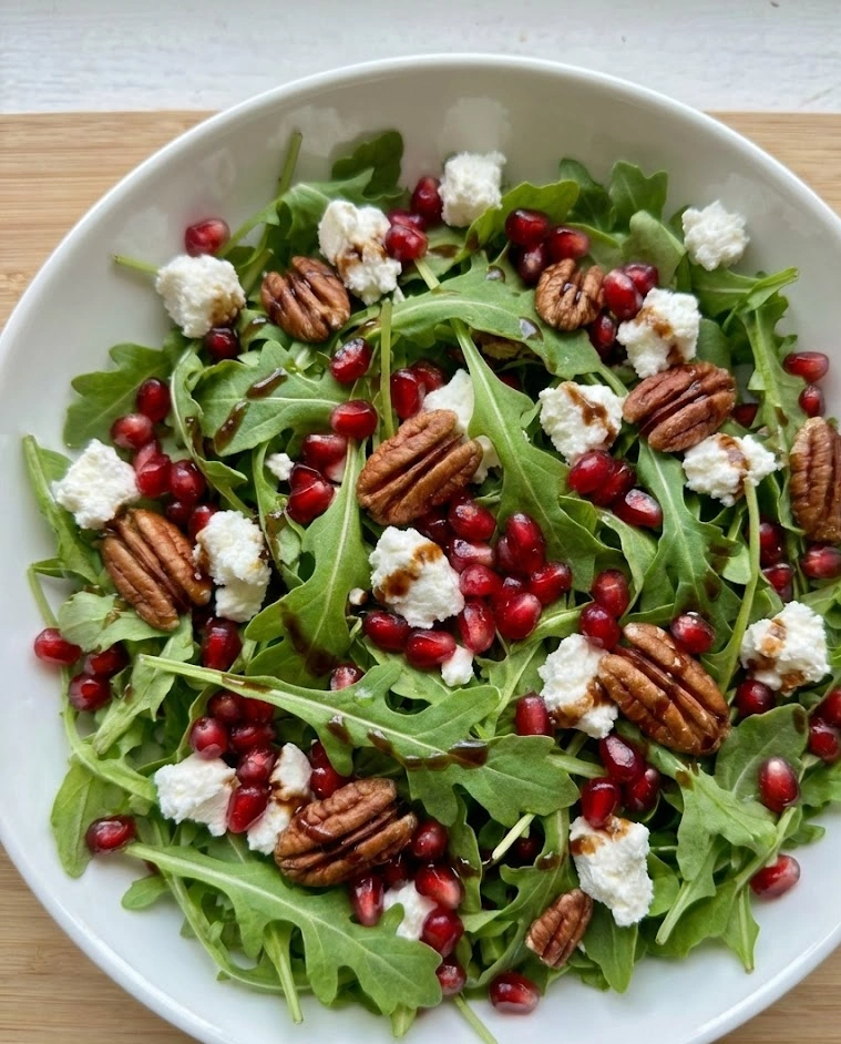 Pomegranate Arugula Salad