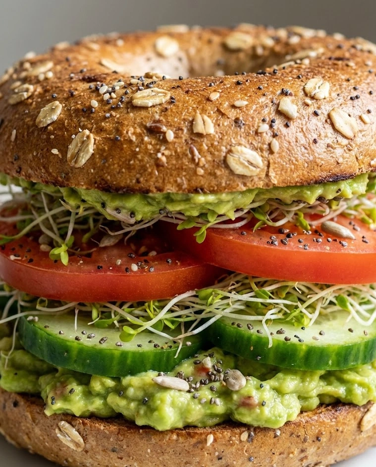Best Healthy Bagel Sandwich
