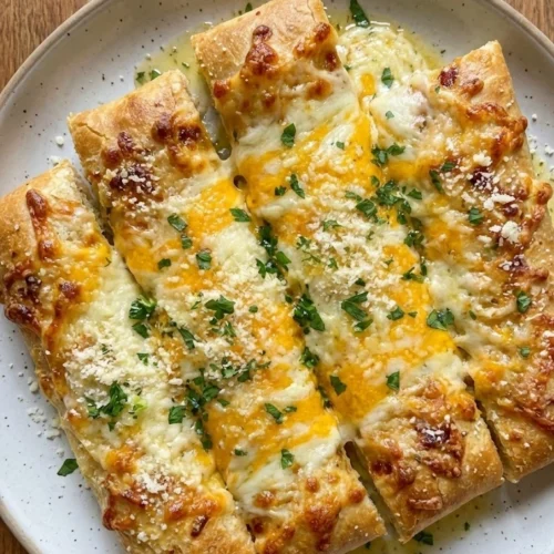 Cheesy Garlic Breadsticks