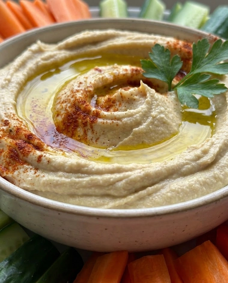 Hummus and Veggie Platter