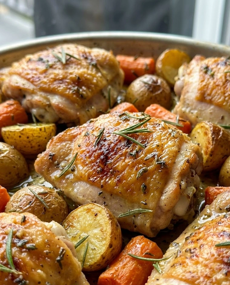 Easy Sheet Pan Chicken Thighs