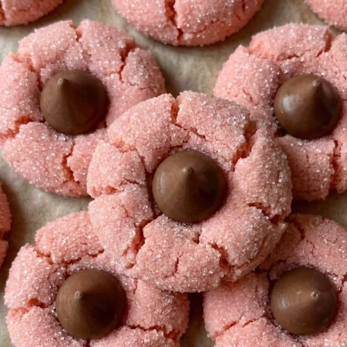 Strawberry Kiss Cookies