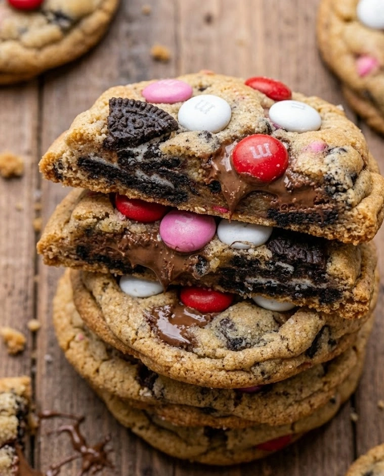 Oreo M&Ms Cookies