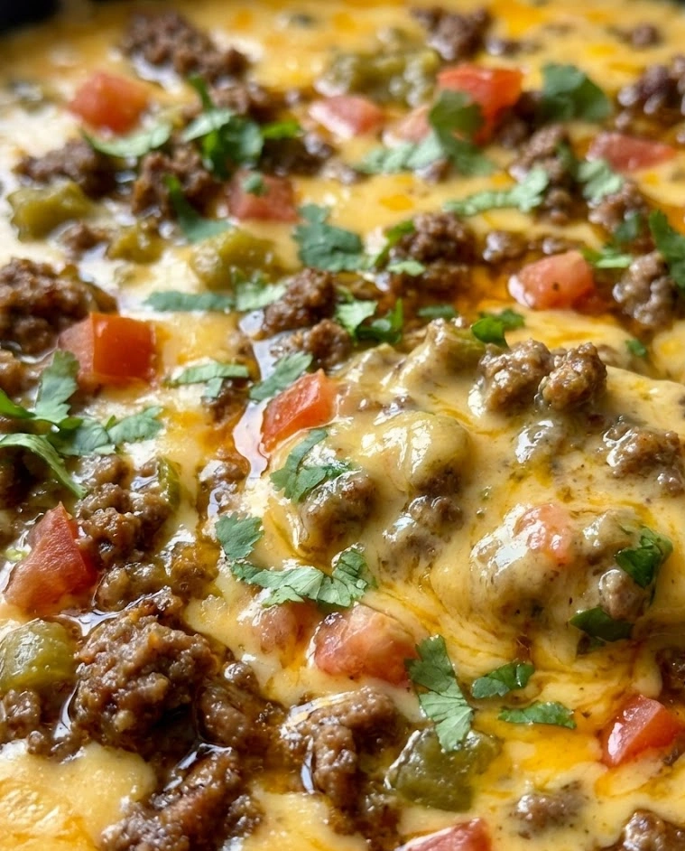 Beef Queso Dip