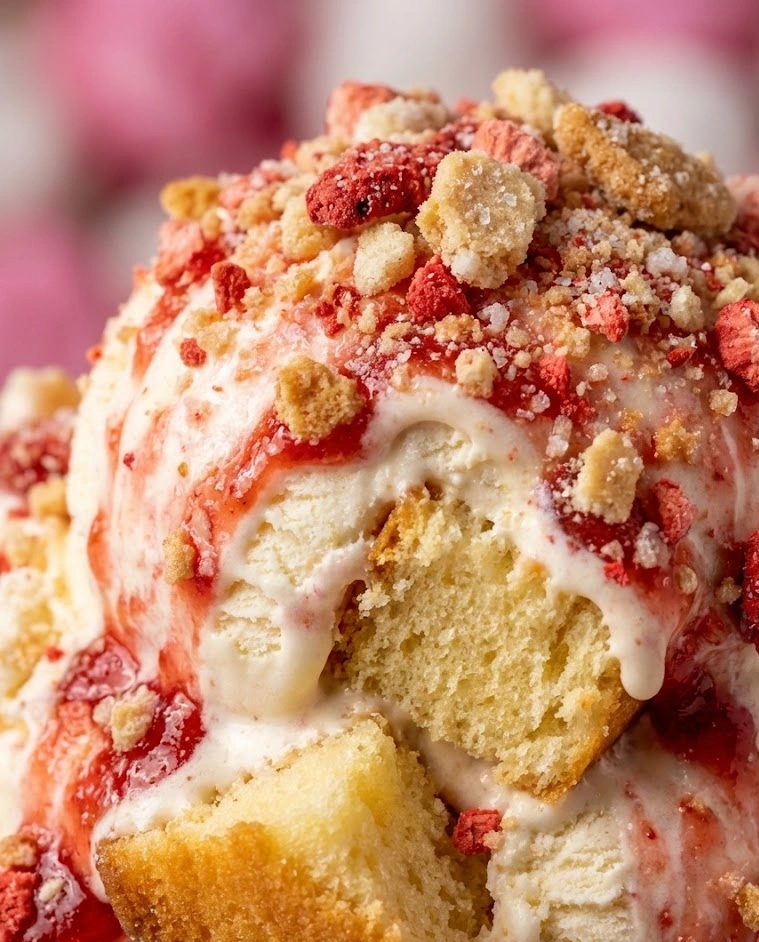 Strawberry Shortcake Ice Cream