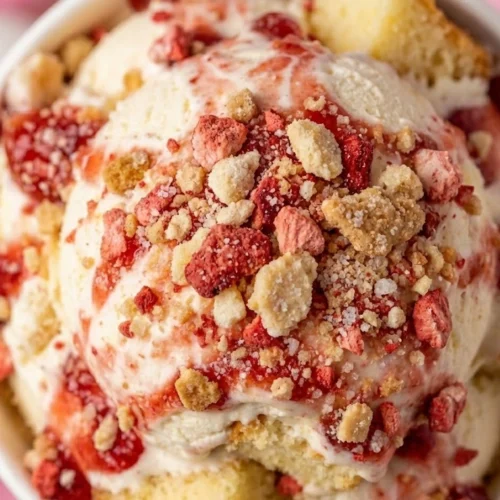 Strawberry Shortcake Ice Cream