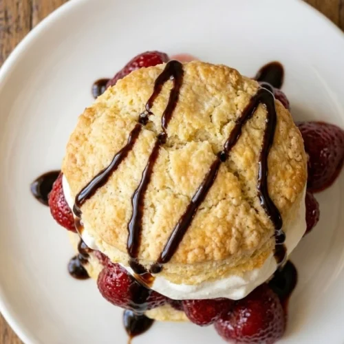 Strawberry Balsamic Shortcake