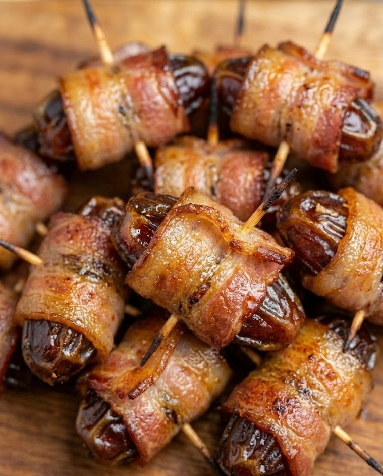 Bacon Wrapped Dates Recipe