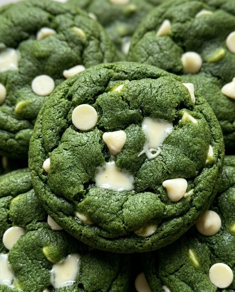 Green Velvet Cookies