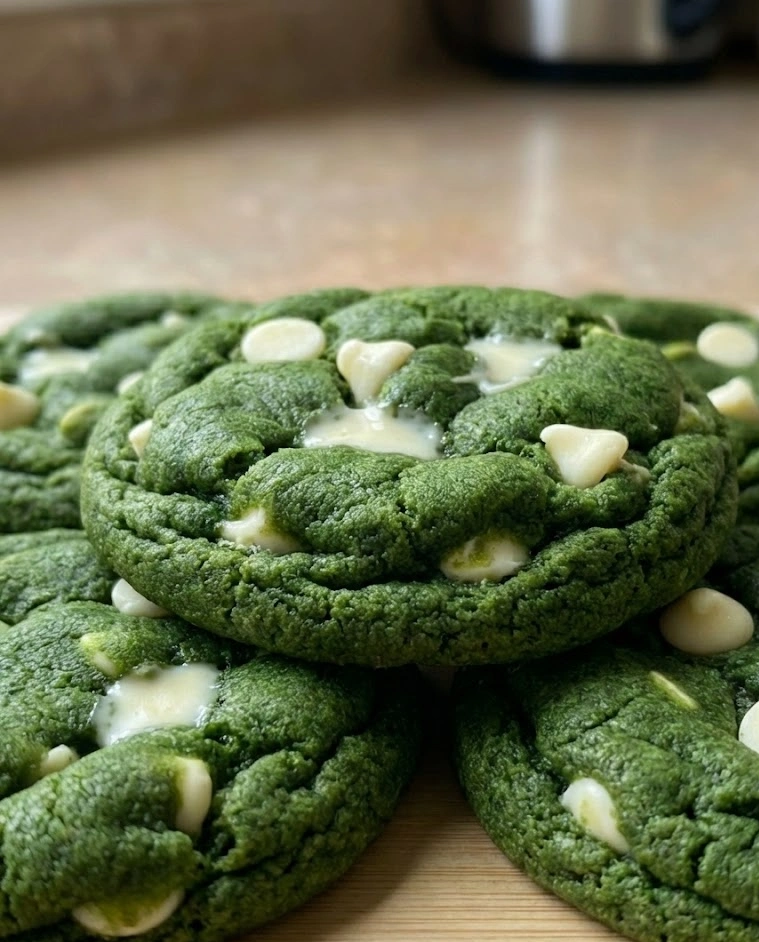 Green Velvet Cookies