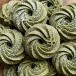 Matcha Butter Cookies