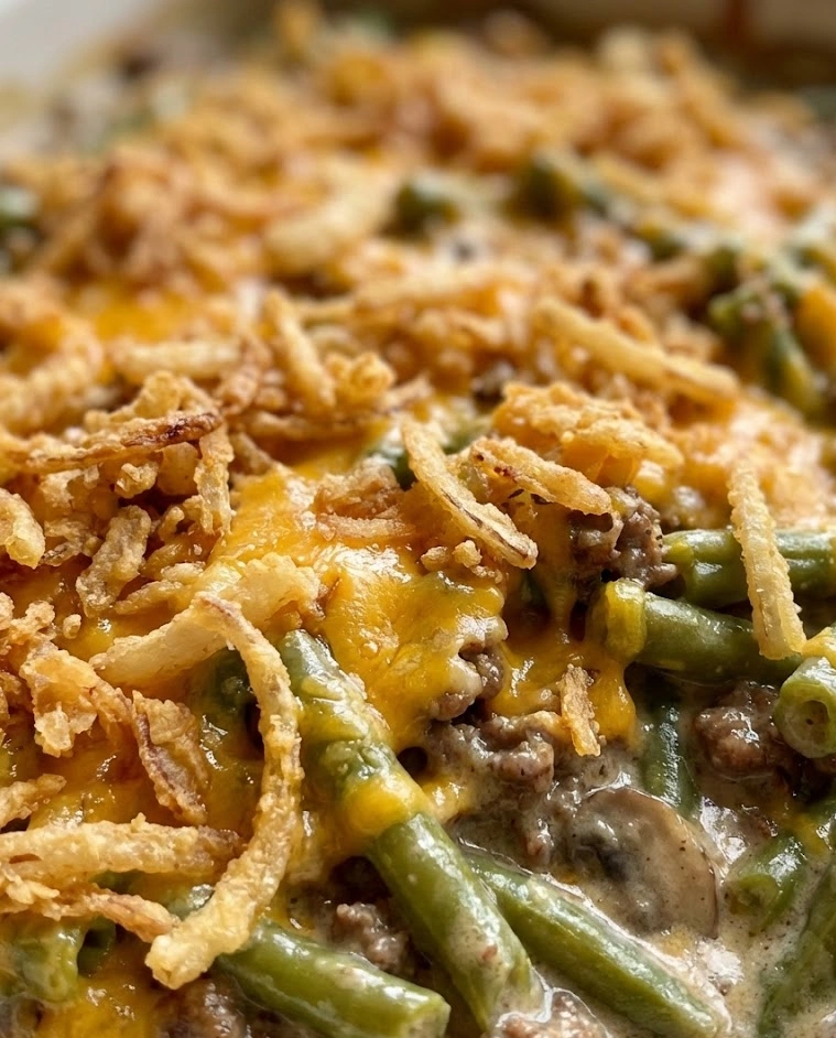 Hamburger Green Bean Casserole