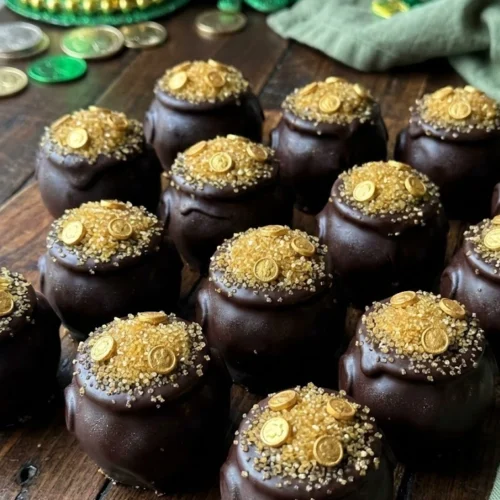 Pot O' Gold Cake Balls
