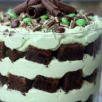 Brownie Mint Trifle