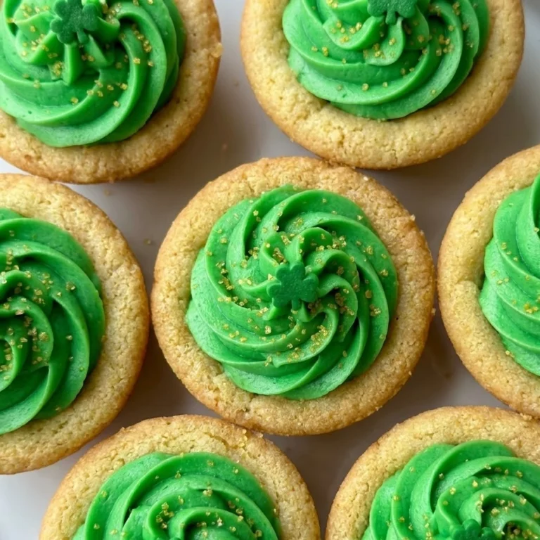 Shamrock Cookie Cups