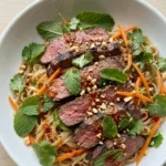 Crying Tiger Beef Noodle Salad