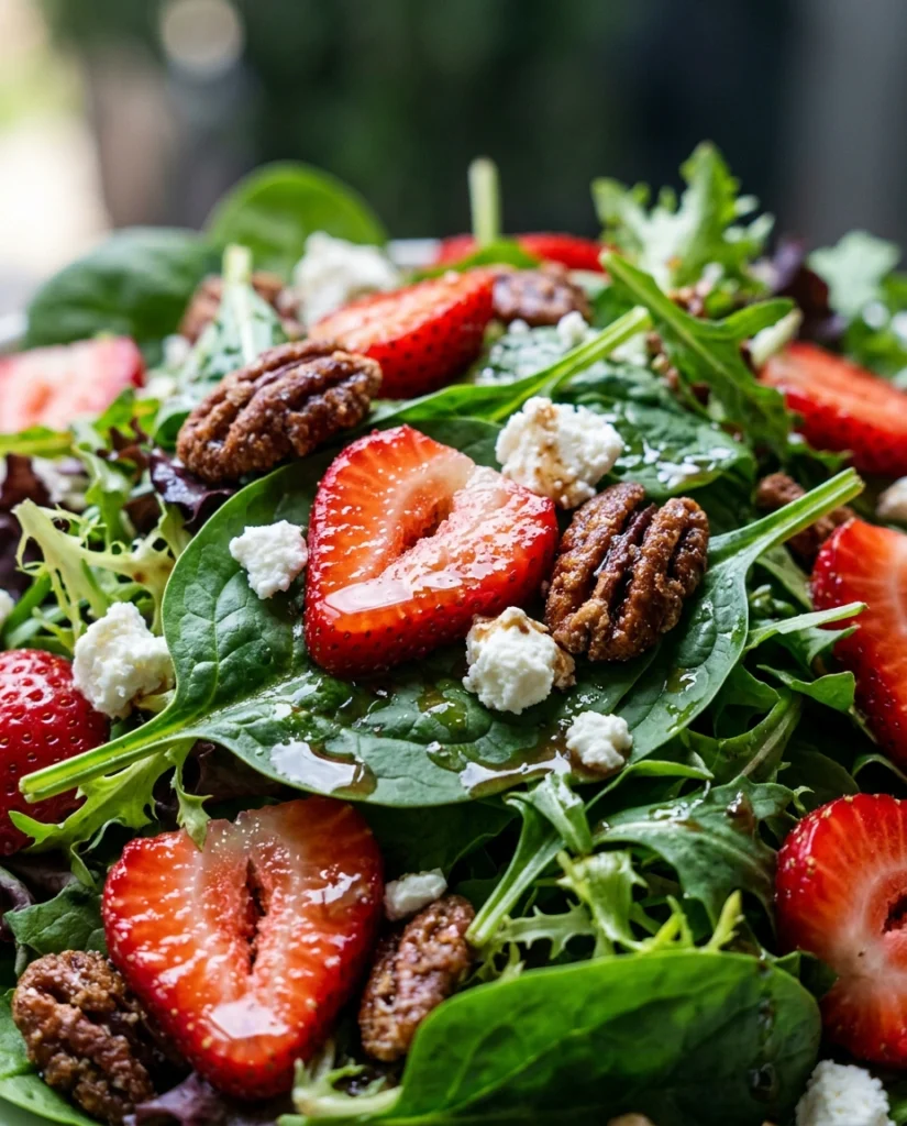 Strawberry Pecan Salad