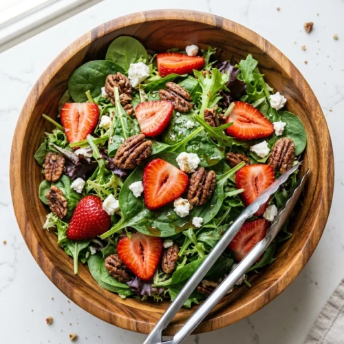 Strawberry Pecan Salad