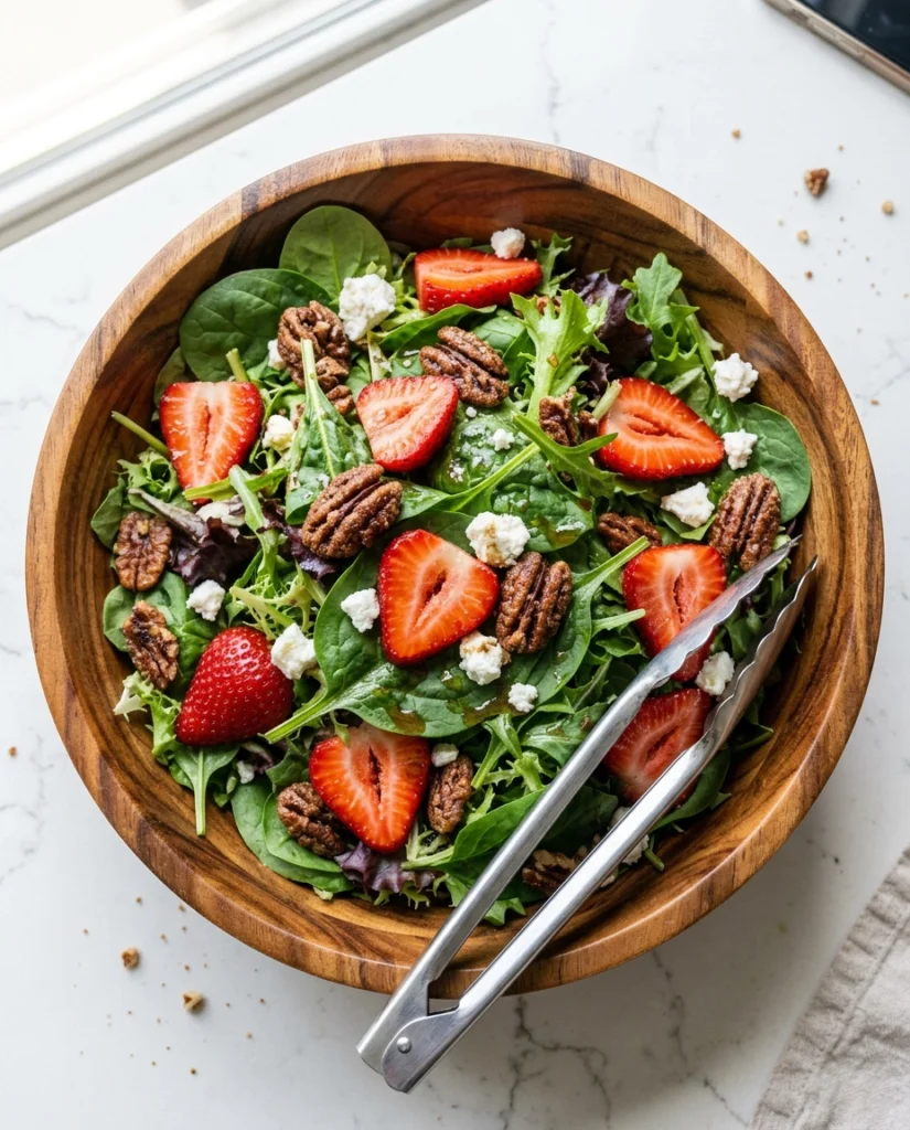 Strawberry Pecan Salad