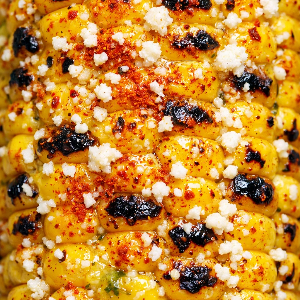 Grilled Chili Lime Corn