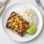 Grilled Swordfish With Mango Salsa
