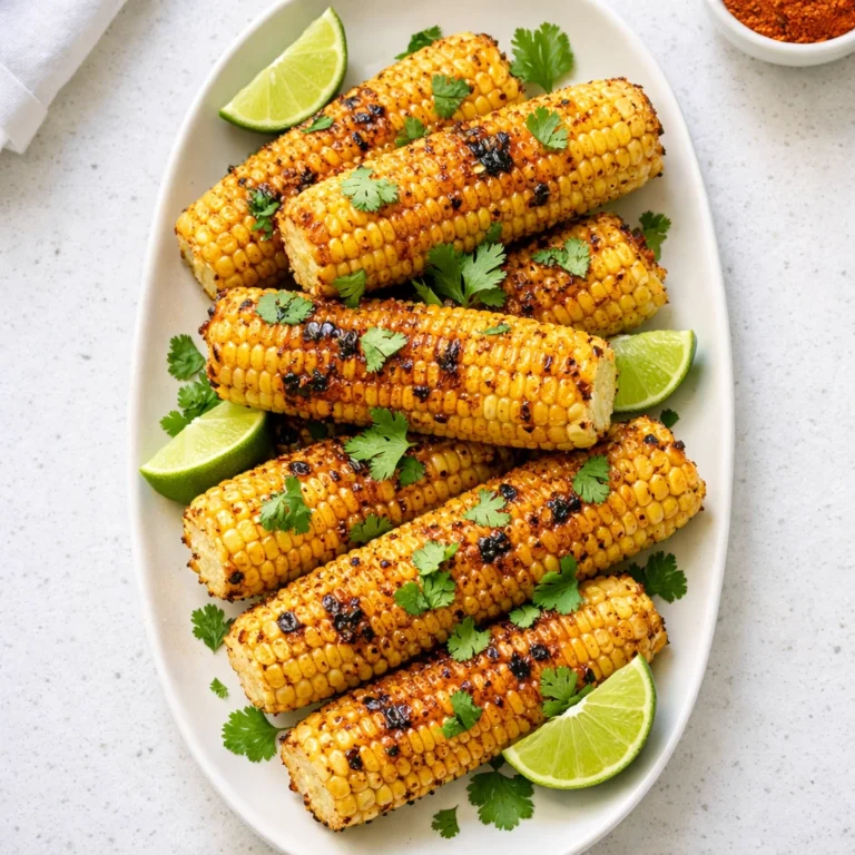 Grilled Chili Lime Corn