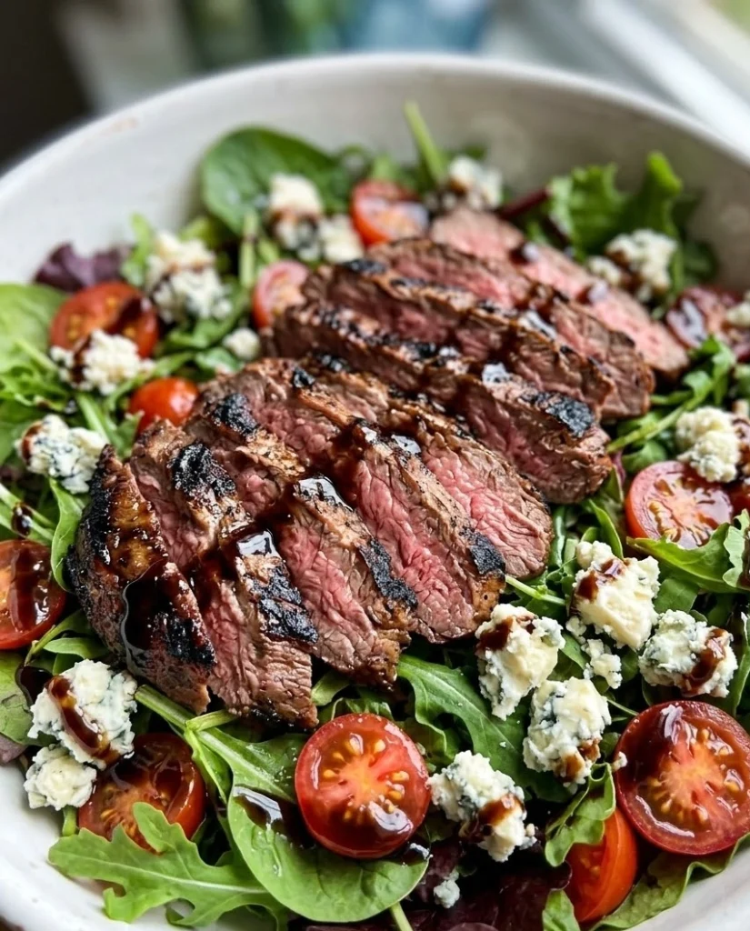 Grilled Steak Salad With Balsamic Vinaigrette
