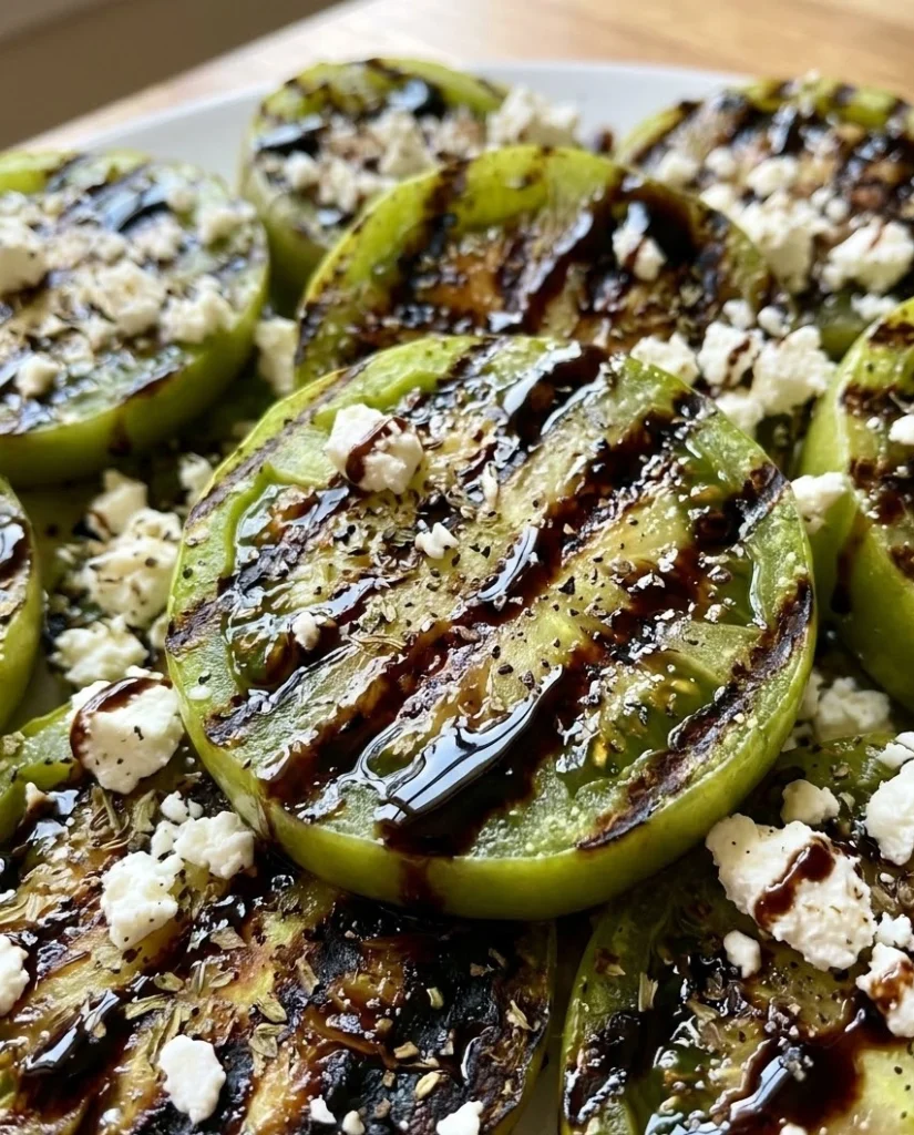 Grilled Green Tomatoes