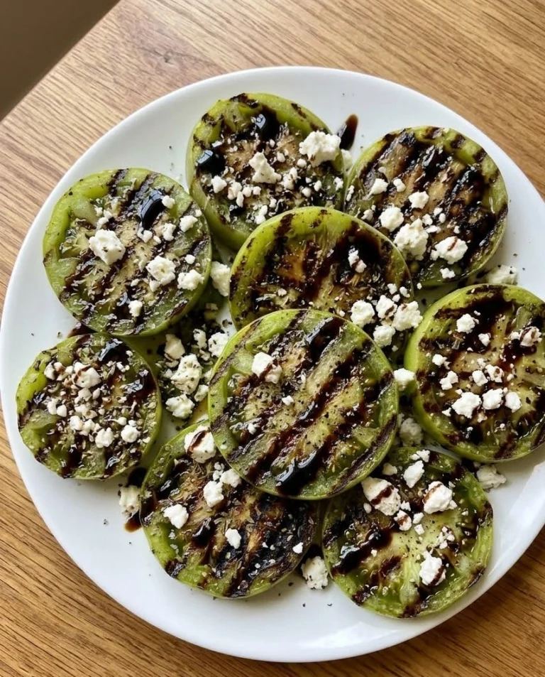 Grilled Green Tomatoes