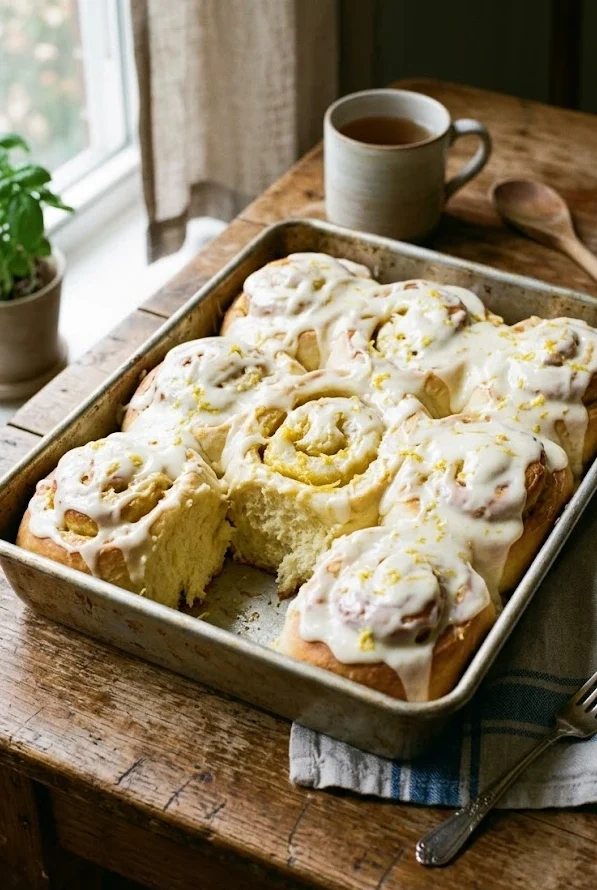 Lemon Sweet Rolls
