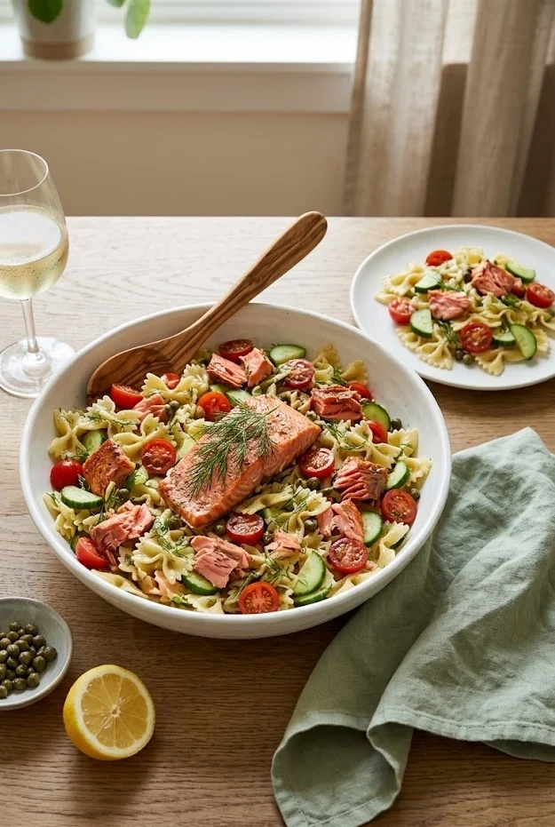Salmon Pasta Salad