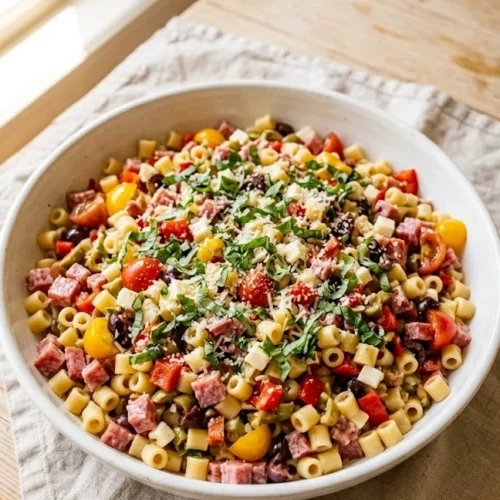 Italian Chopped Pasta Salad