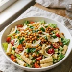 Tahini Caesar Pasta Salad