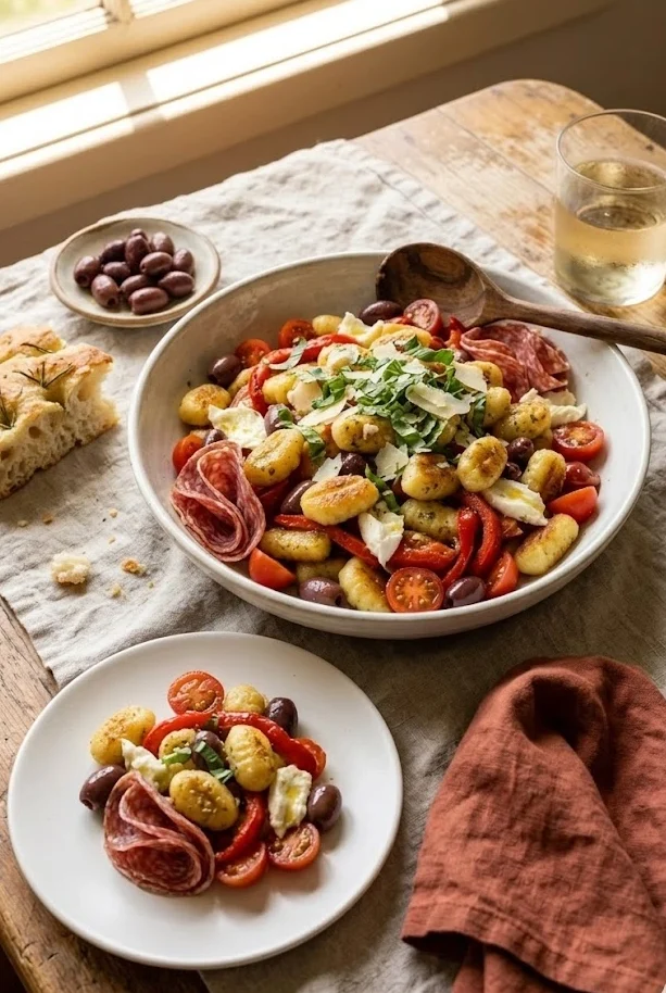 Italian Gnocchi Salad