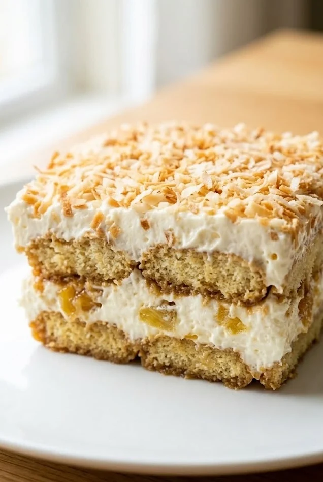 Piña Colada Tiramisu