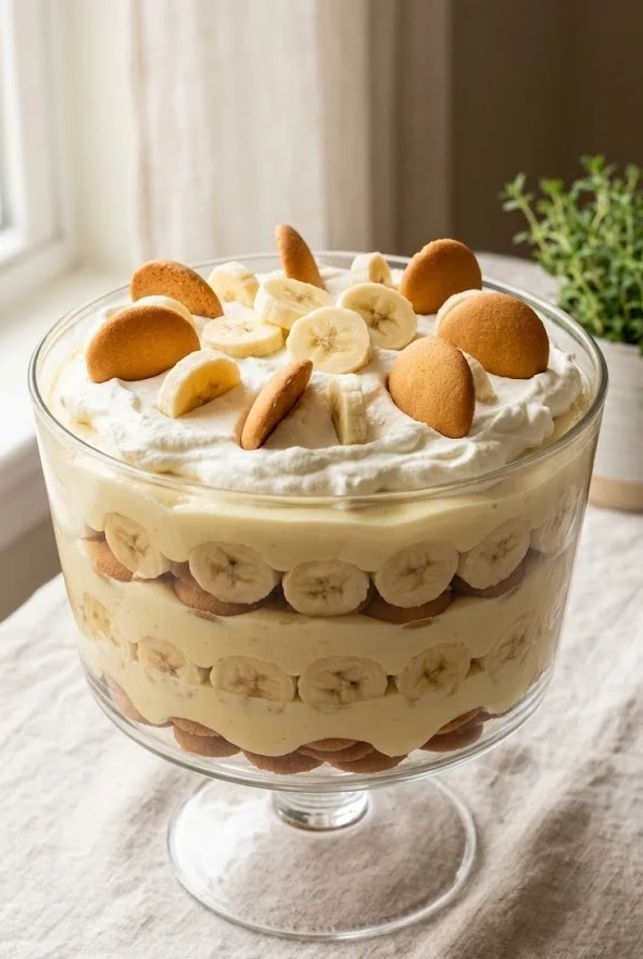 No-Bake Banana Pudding